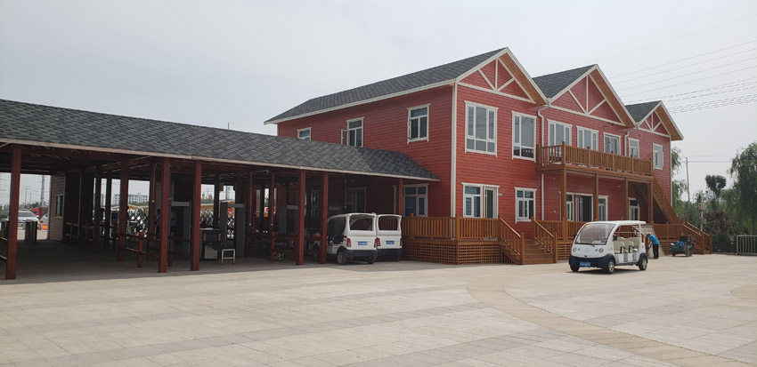 公司蔬菜基地大門(圖1)