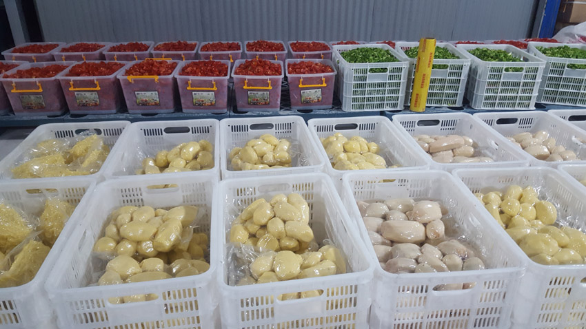 食堂配菜發(fā)貨區(qū)(圖1)